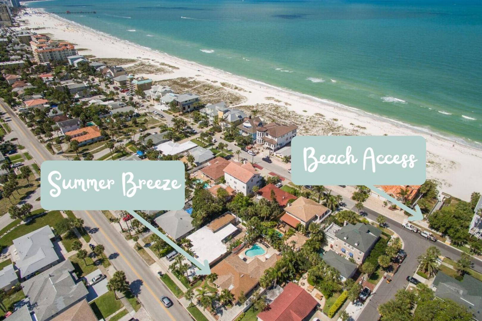Summer Breeze - Weekly Beach Rental Clearwater Beach Exterior foto